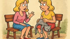 Banc: Două blonde stau la taclale